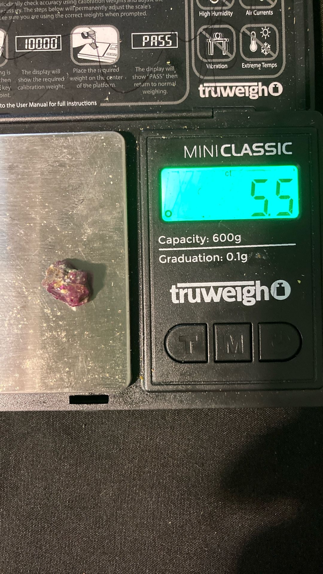 Uncut 5.5 Carat Ruby