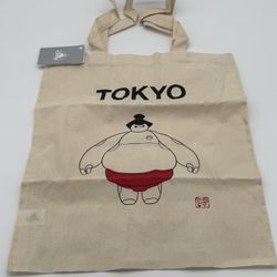 Disney Tokyo Baymax Tote Bag -Big Hero 6 NEW /wTags From Japan!