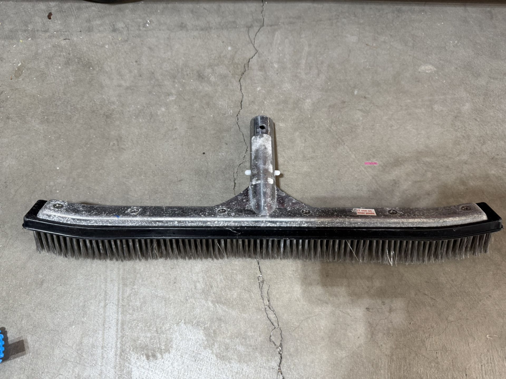 Pool Brush, Stainless Steel