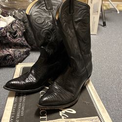 Mens Larry Mahan Texas Cowboy Boots