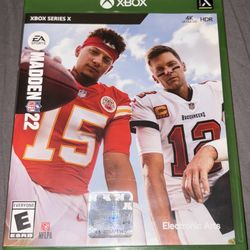 Madden NFL 22 and 21 Xbox