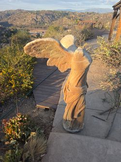 Winged Victory of Samothrace Garden Statue