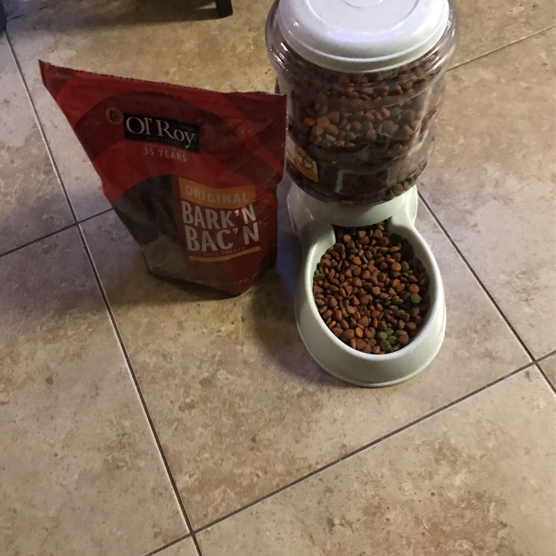 Free Fresh Puppy Food And New Bag Of Snacks
