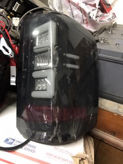 2007-2013 Chevy Silverado Led Taillights In Good Condition