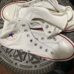 White Converse 