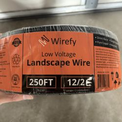 Low Voltage Landscape Wire 