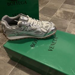 *Best Offers* Bottega Veneta Orbit Silver White