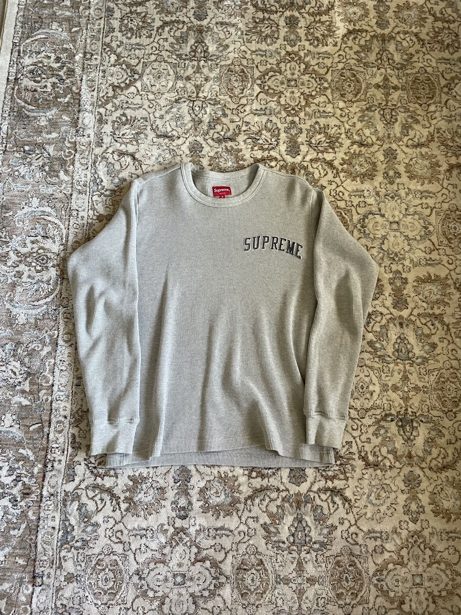 Supreme Thermal Longsleeve Sweatshirt
