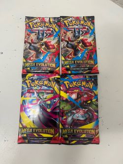 Mega evolution single booster packs
