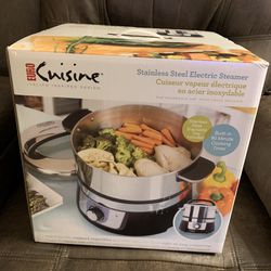 Euro Cuisine Stainless Food Steamer
