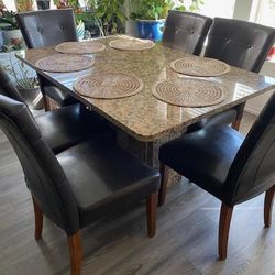 Dinner Table With 6 Chairs Include It