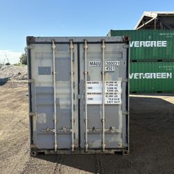 40 FOOT HIGH CUBE 9’6 TALL AS-IS SHIPPING CONTAINER 