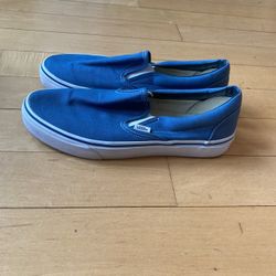Men’s Vans Blue Slip-ons 