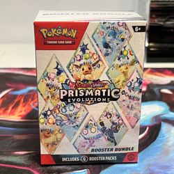 Pokemon Prismatic Evolution Booster Bundle 