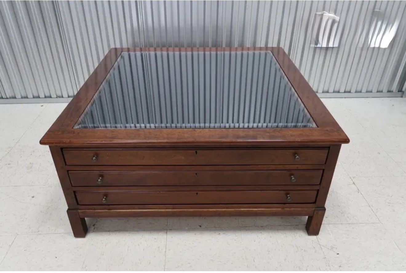 Vintage Furniture Bob Timberlake Cherry 40"- H-19” -Square Display Coffee Table $450.00