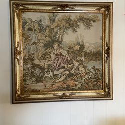 Beautiful Italian Tapestry - Framed