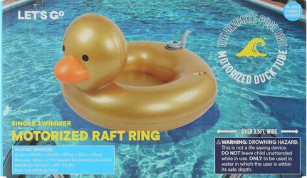 Motorized Raft Duck Tube