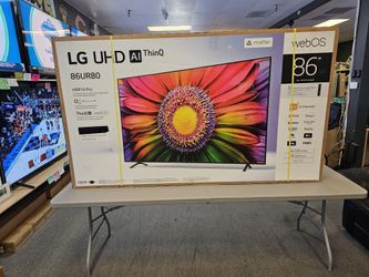 LG 86 INCH UHD 120HZ TV'S IN STOCK THINQ MAGIC REMOTE BLUETOOTH W/WARRNTY 