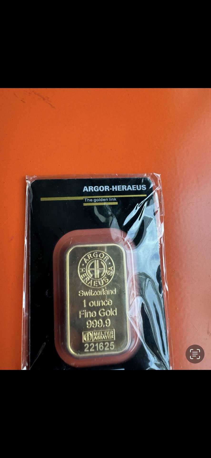 1 Ounce Gold Bar