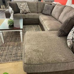 Ashley Chocolate Oversized Sectionals Sofas Couchs Finance and Delivery Available 