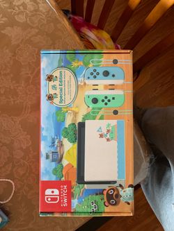 Nintendo switch animal crossing edition