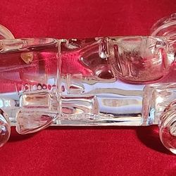 Vintage Mercedes W196 1955 Atlantis Crisal Crystal Paperweight Race Car