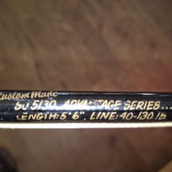 Halibut Rod And Reel