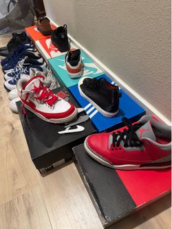 Size 10-10.5 Nike Jordan’s adidas