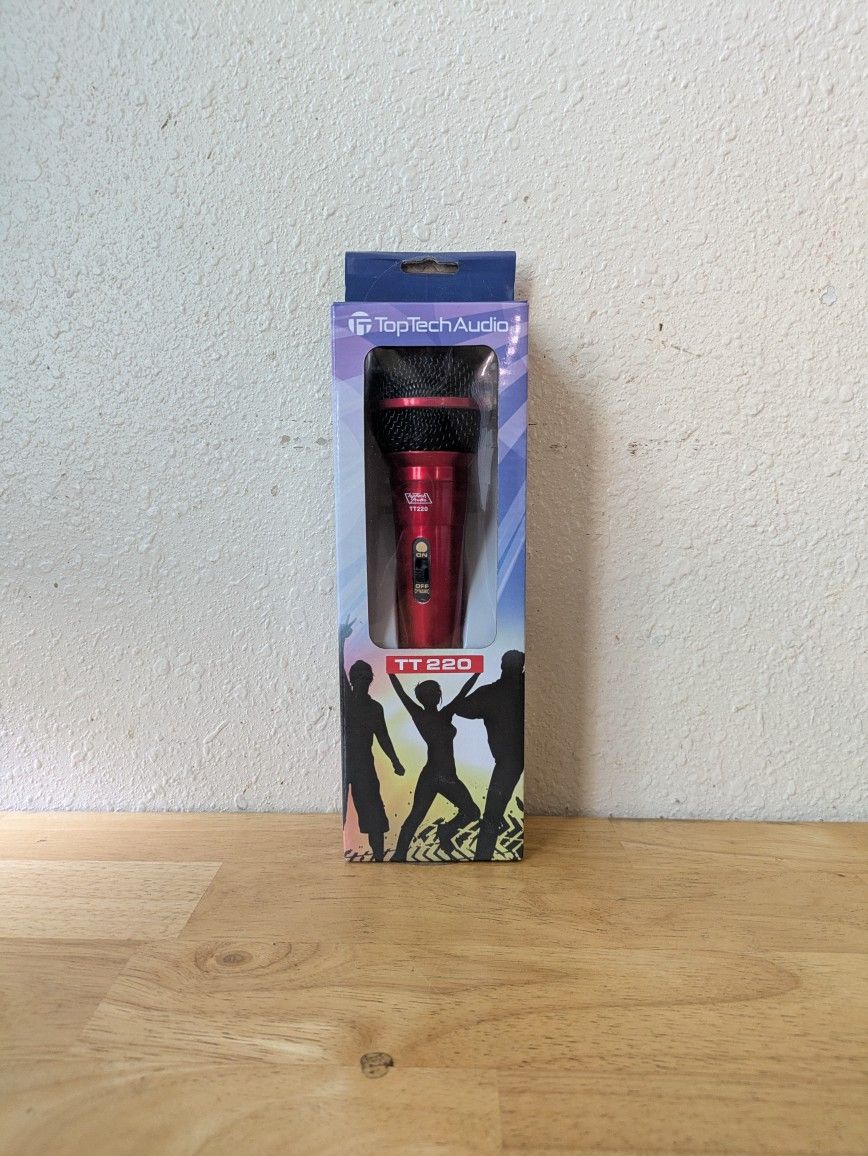 Top Tech Audio. TT220 Unidirectional Dinamic Microphone