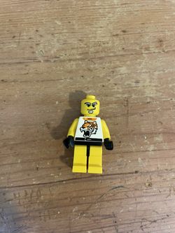 Lego Yellow Tiger Race Driver