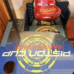 Lightning McQueen Kids Chair Desk