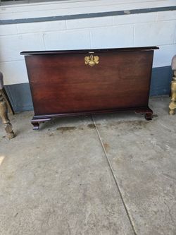 Wood Storage chest