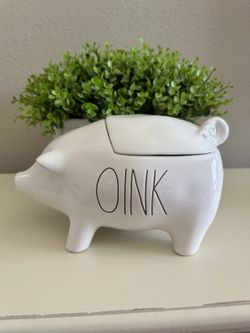 Rae Dunn Oink Pig Canister