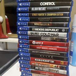 PS4 Games 