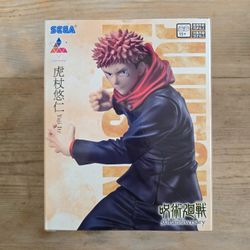 Yuji Itadori from Jujutsu Kaisen, SEGA Anime Figure, Brand New and Unopened, Sealed, Officially Licensed