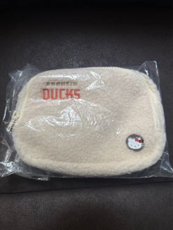 Anahiem ducks hello kitty Fanny pack/ crossbody bag