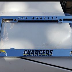 NEW Los Angeles Chargers License Plate Frame.