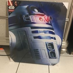 Star Wars R2D2 Illuminating Canvas