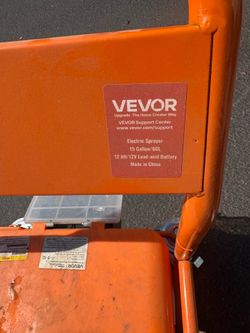 Vevor batterie Powered lawn sprayer