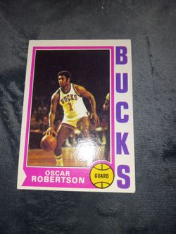 Vintage 1973-74 Topps NBA OSCAR ROBERTSON#55 -EX