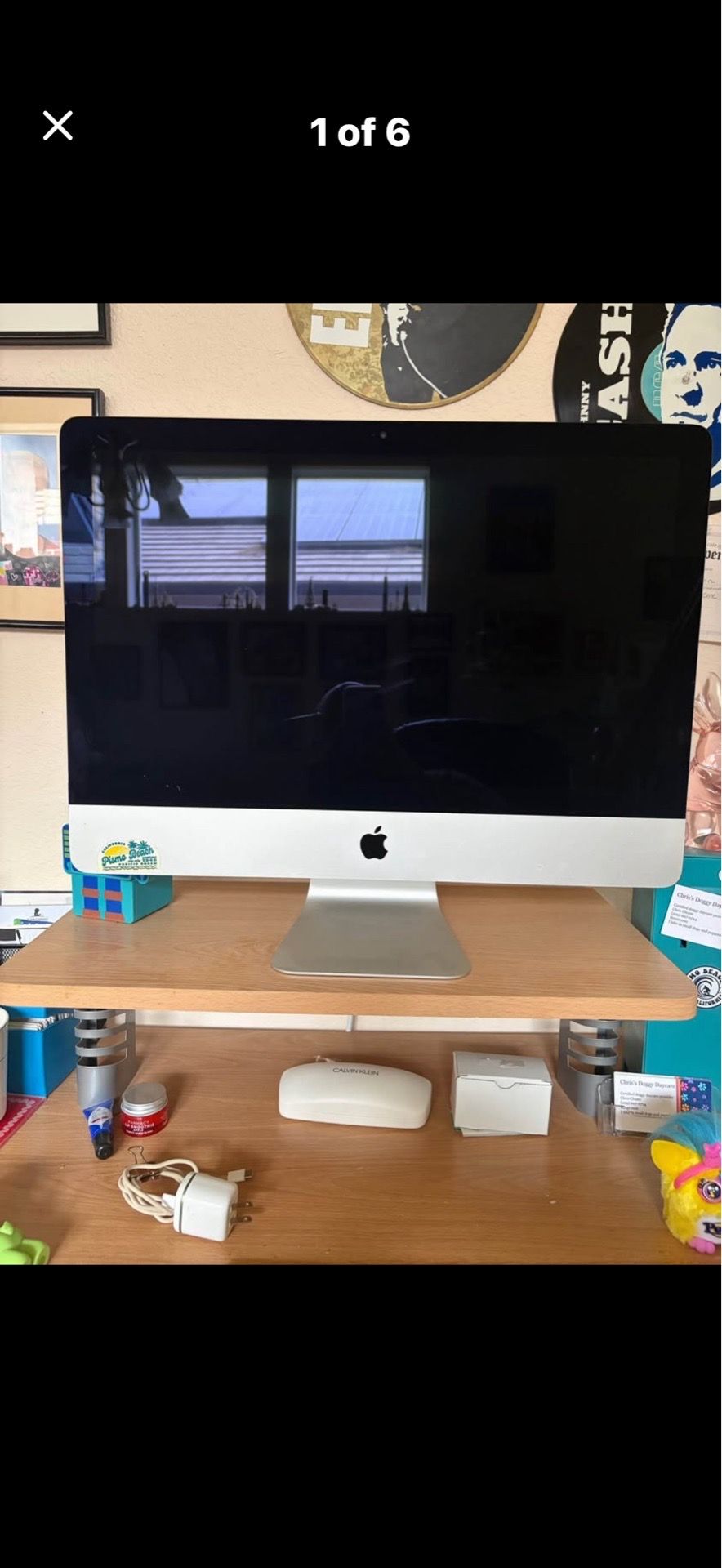 imac 21.5 desktop computer as is