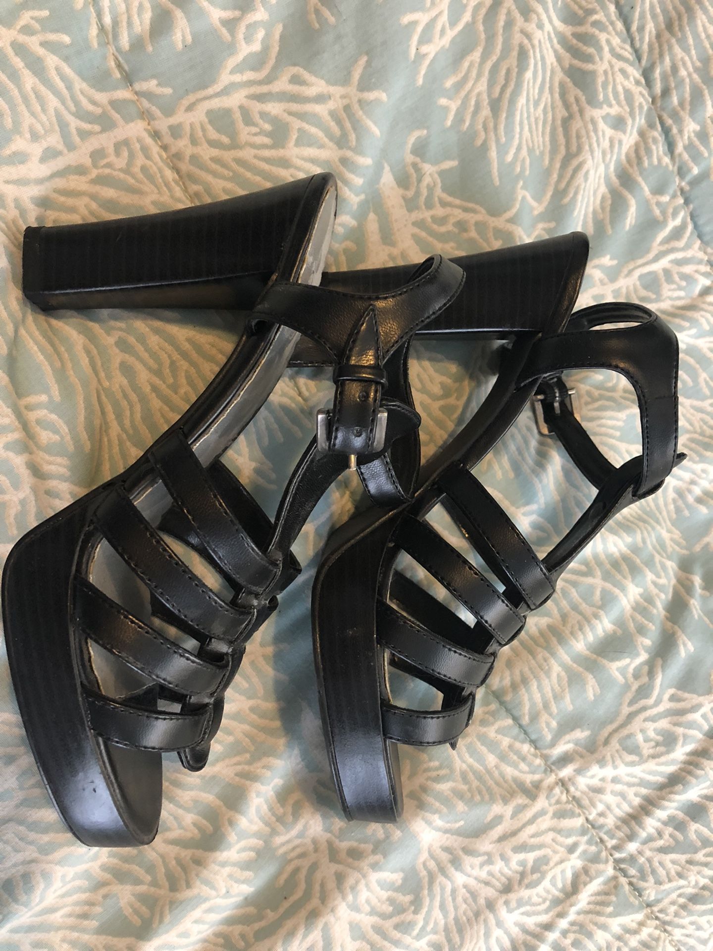 Women’s CATO Platform High Heeled Sandals Size 7