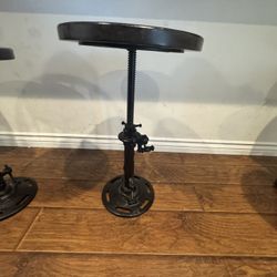 Industrial Style Adjustable Bar Stools X5