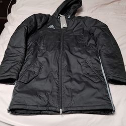 adidas Men's Tiro 24 Stadium Soccer Parka,brand New, No Pets, No Smoking, S, $190