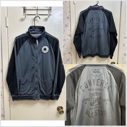 Vintage Converse Chuck Taylor Boys Full Zip Jacket Size XL (13-15yrs)