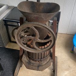 Antique Apple Cider Press  1908