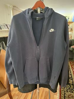 Nike Full-Zip Fleece Hoodie Navy