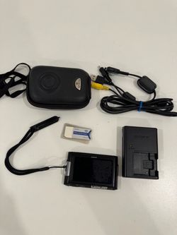 Sony Cyber-shot DSC-T77 Digital Camera – Charger & Accessories Included