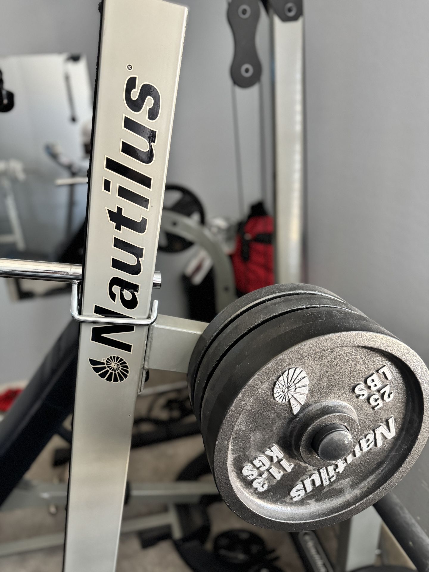 Nautilus Work Out Set And Home Gym