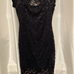 Lace Black Dress 